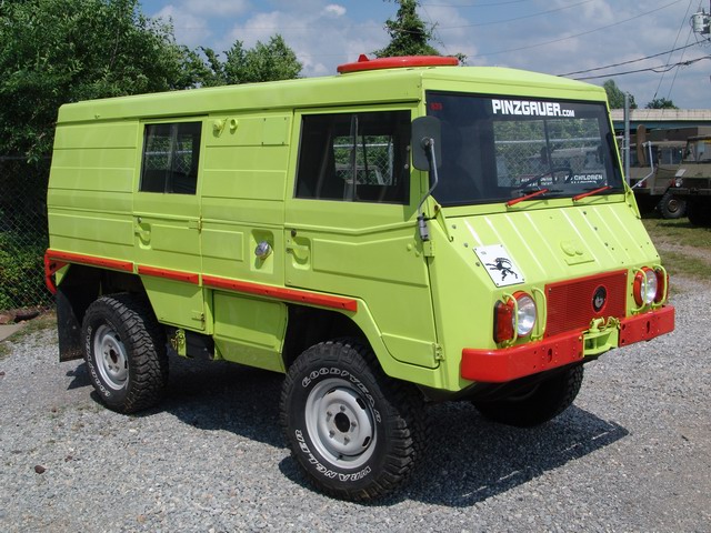 Swiss Army Radio Truck Custom Paint and Interior
 ..