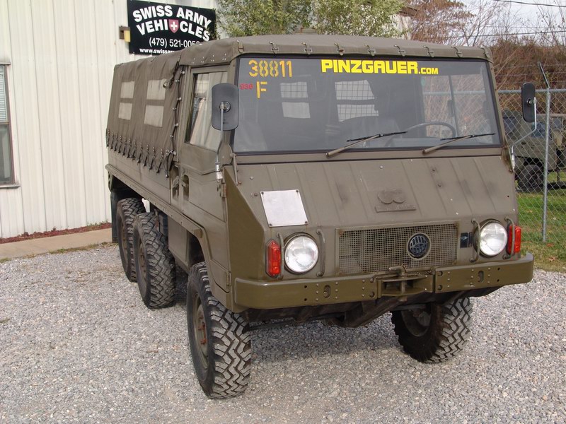 This is an all original Swiss Army Troop Carrier
G ..